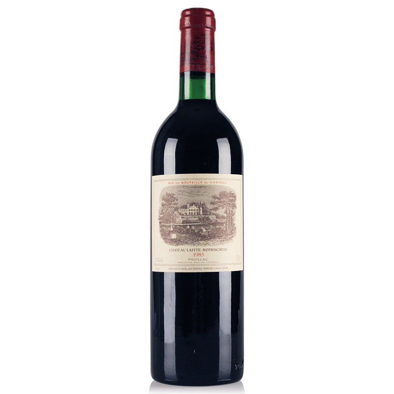 1983年大拉菲(LAFITE)波雅克（Pauillac）產(chǎn)區(qū)干紅葡萄酒單支750ml