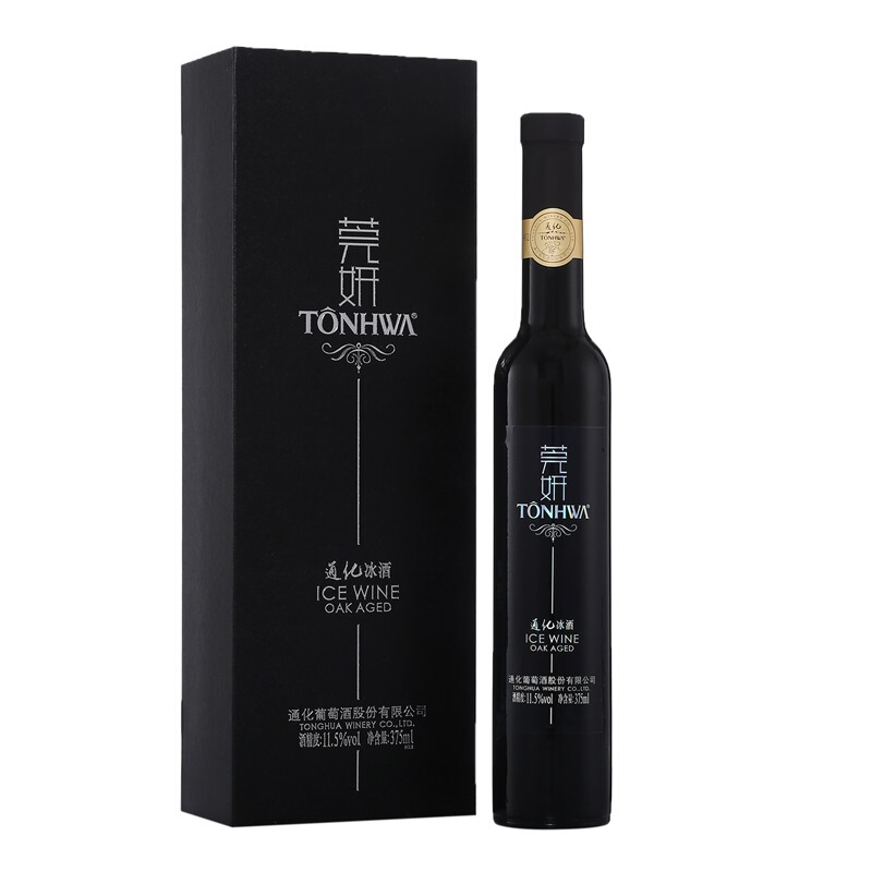 通化莞妍冰酒（冰紅）紅葡萄酒115%vol單瓶裝375ml