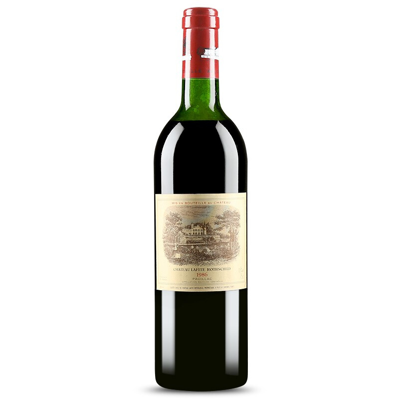 1986年大拉菲(LAFITE)波雅克（Pauillac）產(chǎn)區(qū)干紅葡萄酒單支750ml