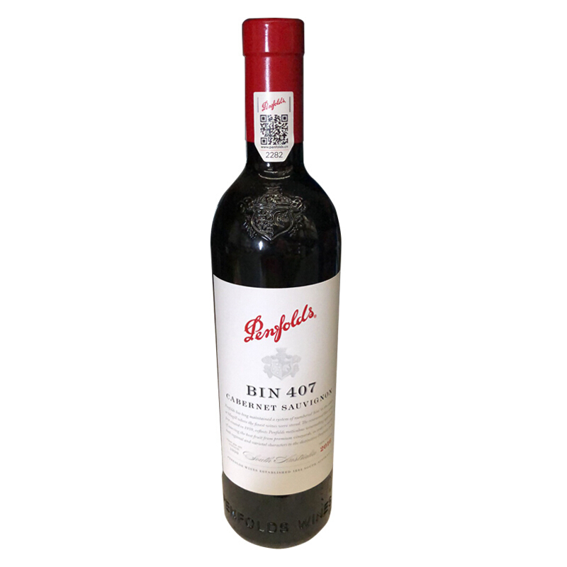 奔富（Penfolds）BIN407赤霞珠干红葡萄酒单支750ml