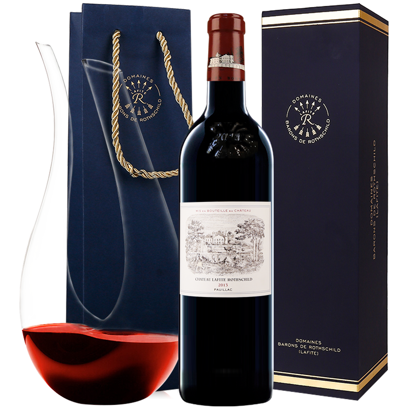 2013年大拉菲羅斯柴爾德拉菲古堡/拉菲珍寶干紅葡萄酒單支750ml