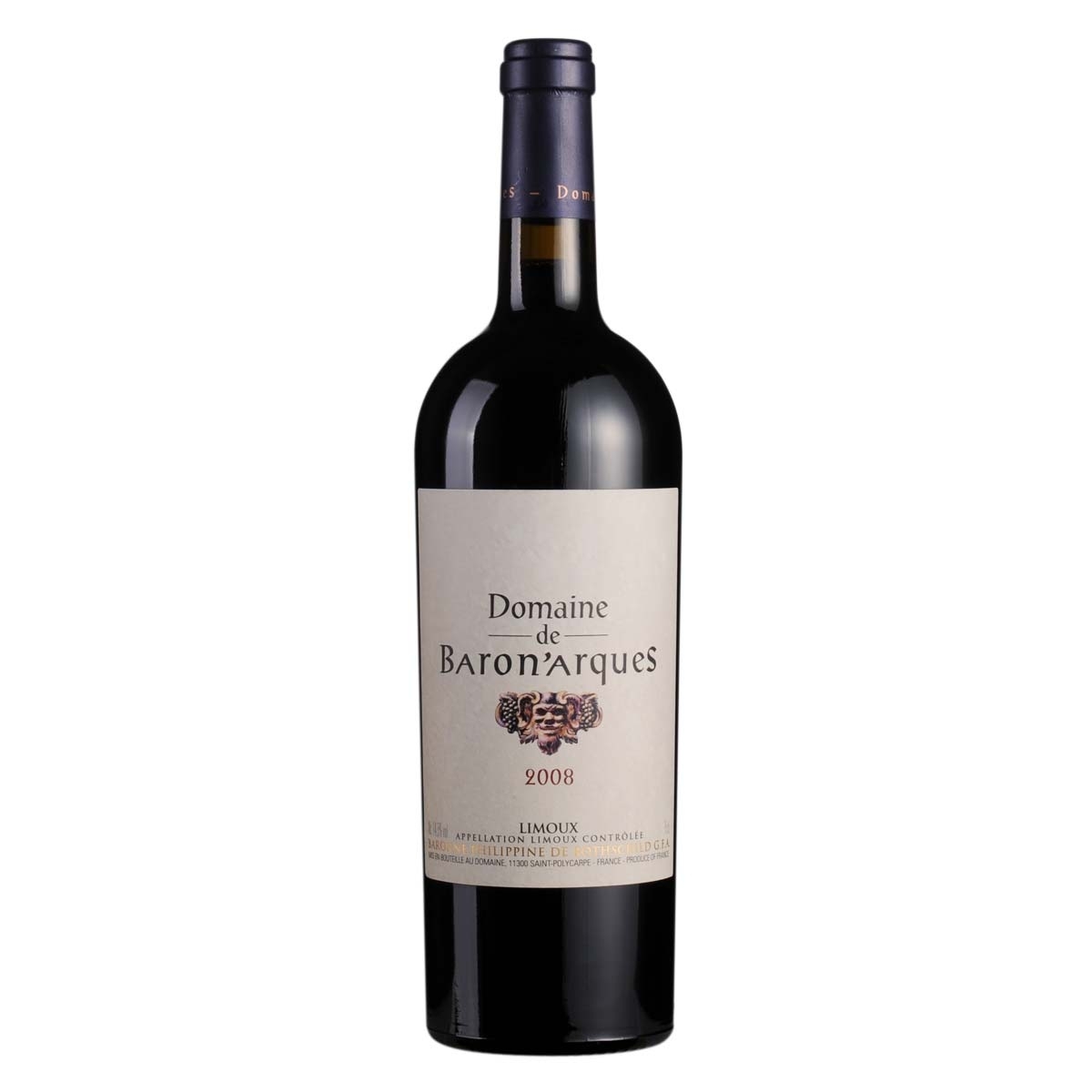 2008年法國木桐雅克男爵干葡萄酒單支750ml