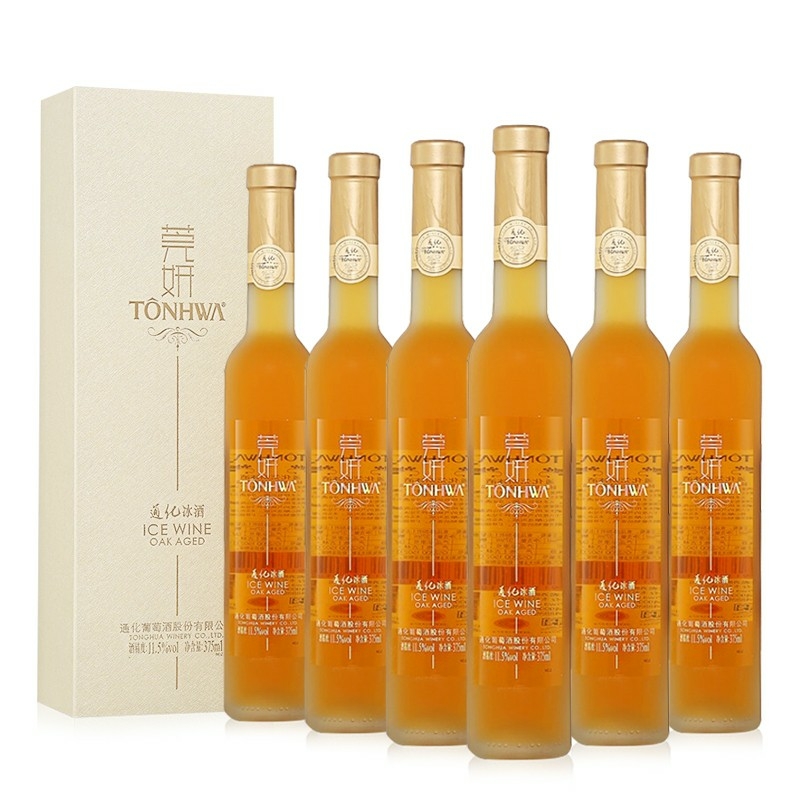 通化莞妍冰酒115度威代爾甜白葡萄酒375mL