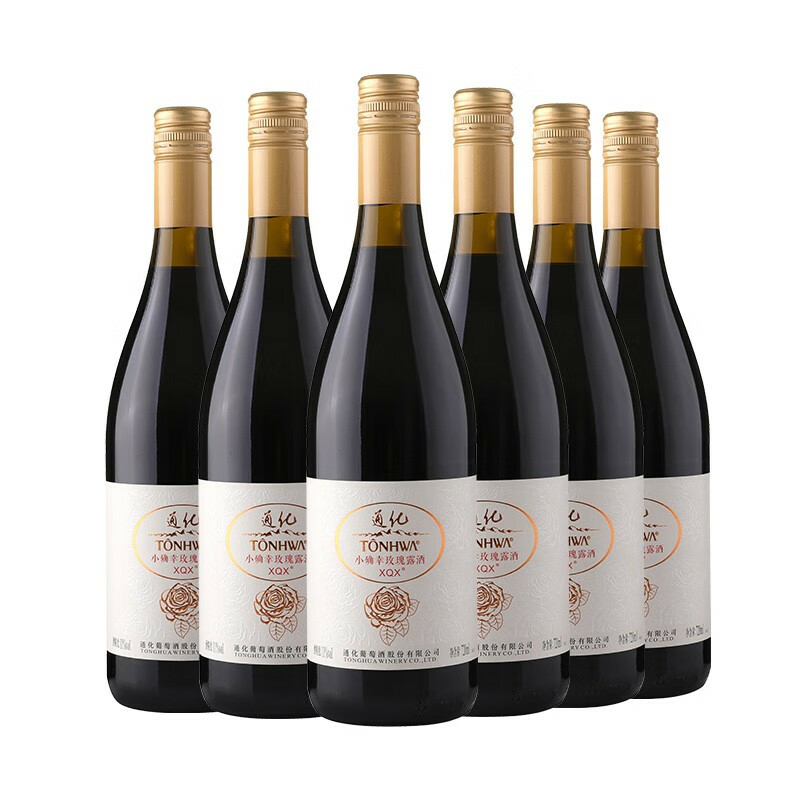 通化小確幸11度玫瑰甜紅葡萄酒720mL