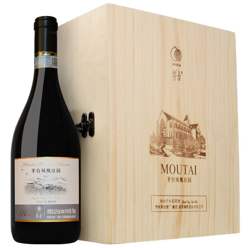 貴州茅臺集團(tuán)鳳凰莊園R5西拉干紅葡萄酒750ml單支裝