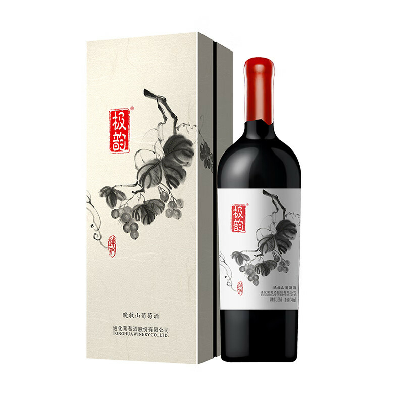 通化極韻晩收13度山葡萄酒740mL