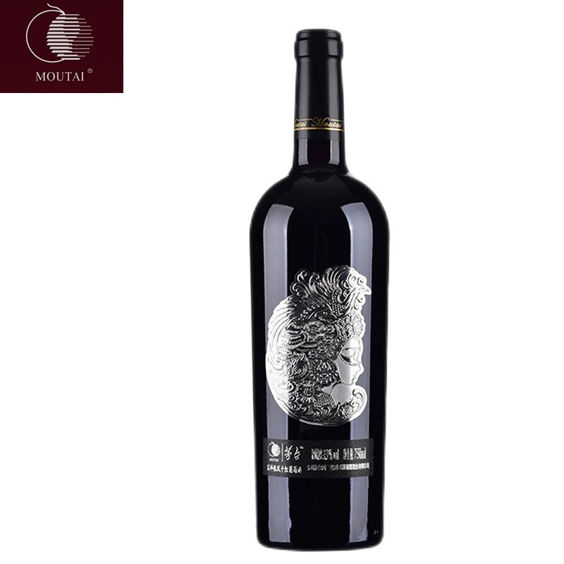 貴州茅臺(tái)國粹銀鳳干紅葡萄酒750ml單支裝