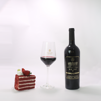 [A]五糧液紅酒龐提·拉黑標紅葡萄酒750ml單支裝