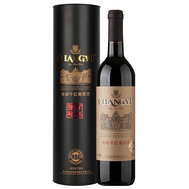 張裕特選級赤霞珠干紅葡萄酒單支裝750ml