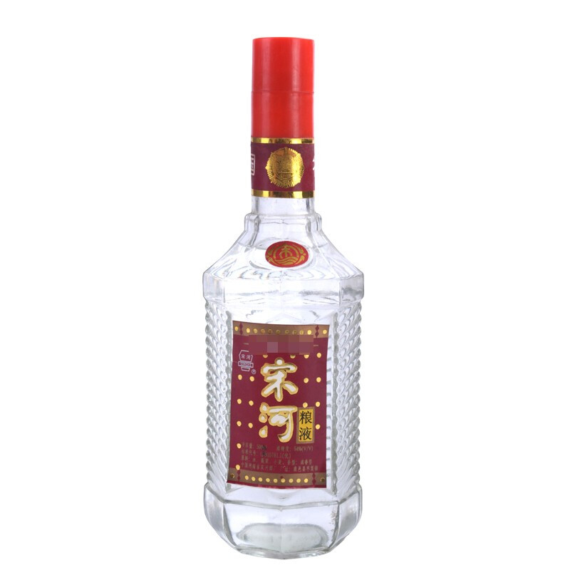 河南省宋河糧液1998年陳年老酒54度濃香型500ml單瓶裝