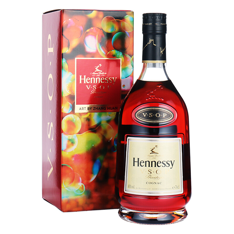 軒尼詩(shī)（Hennessy）洋酒40°度2020鼠年特別款VSOP干邑白蘭地700ml禮盒特別版