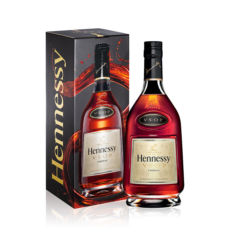 軒尼詩（Hennessy）洋酒VSOP干邑白蘭地40°度700ml單瓶裝