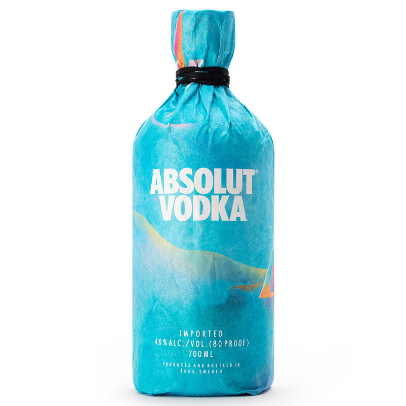 絕對(duì)伏特加（Absolut Vodka）洋酒原味伏特加霹靂裝40度700ml單瓶裝