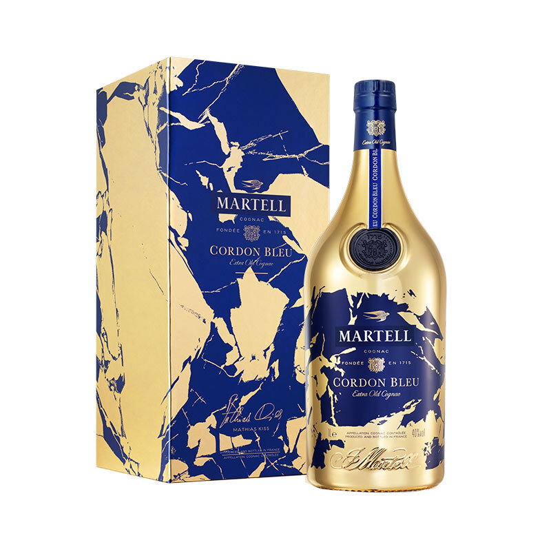 馬爹利（Martell）洋酒藍(lán)帶2020限量版干邑白蘭地700單瓶裝
