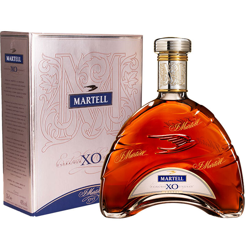 馬爹利（Martell）洋酒XO干邑白蘭地350ml單瓶裝