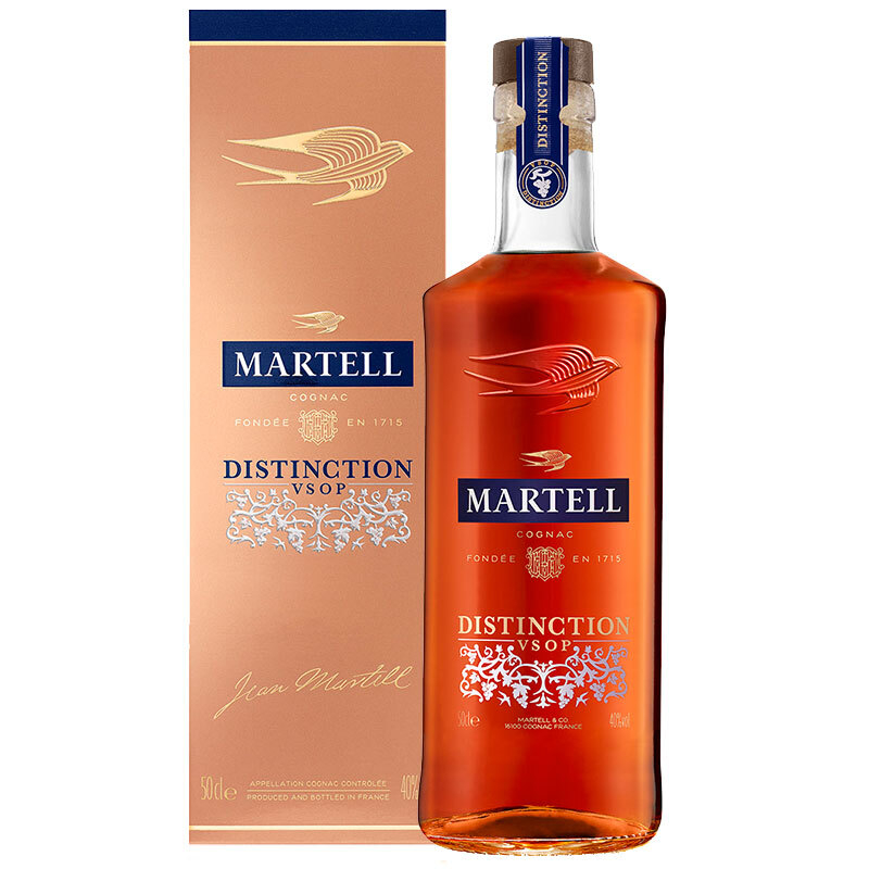 馬爹利（Martell）洋酒鼎盛VSOP干邑白蘭地500ml單瓶裝