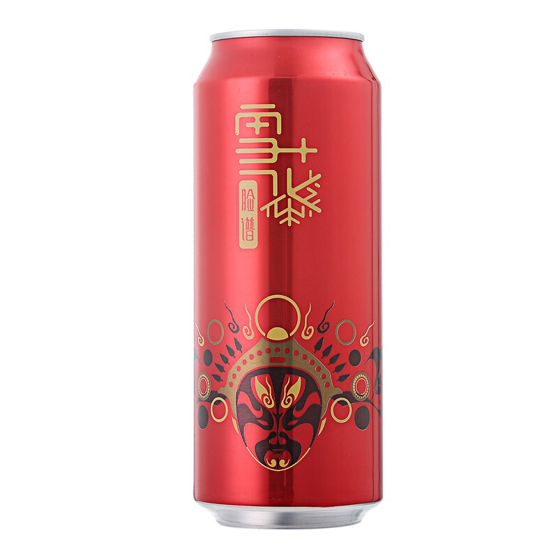 雪花（SNOW）啤酒脸谱花脸（概念系列）500ml*12听11.5度一箱单罐