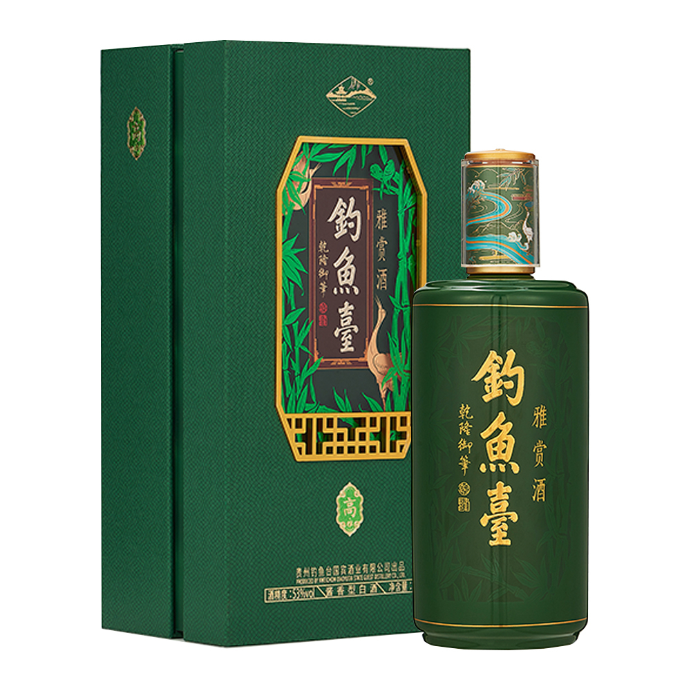 貴州釣魚臺雅賞酒（高雅）53度醬香型500ml單瓶裝