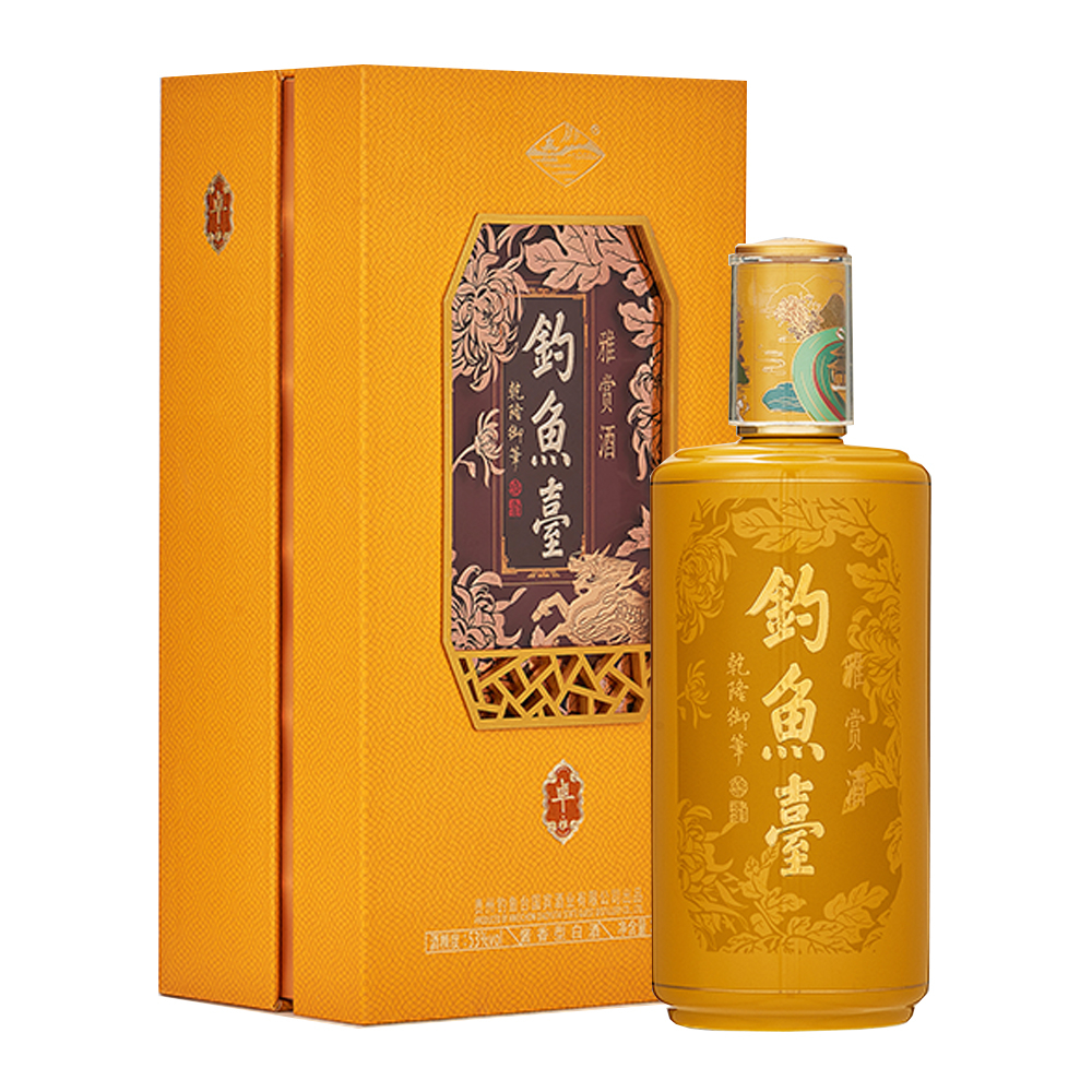 貴州釣魚臺雅賞酒（卓雅）53度醬香型500ml單瓶裝