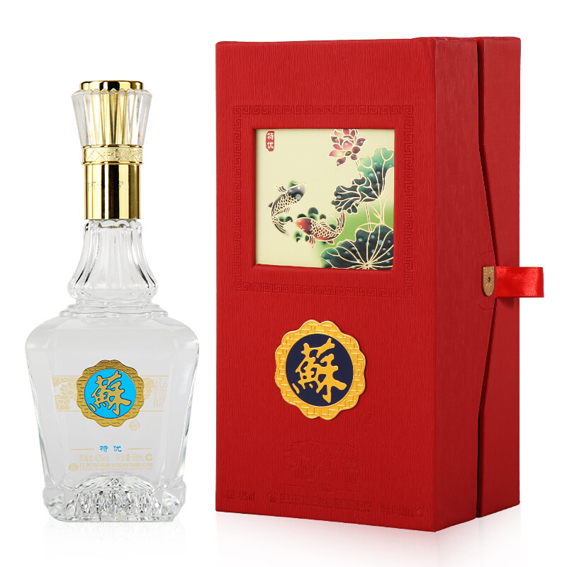 江蘇省雙溝酒蘇酒特優(yōu)42度濃香型500ml單瓶裝