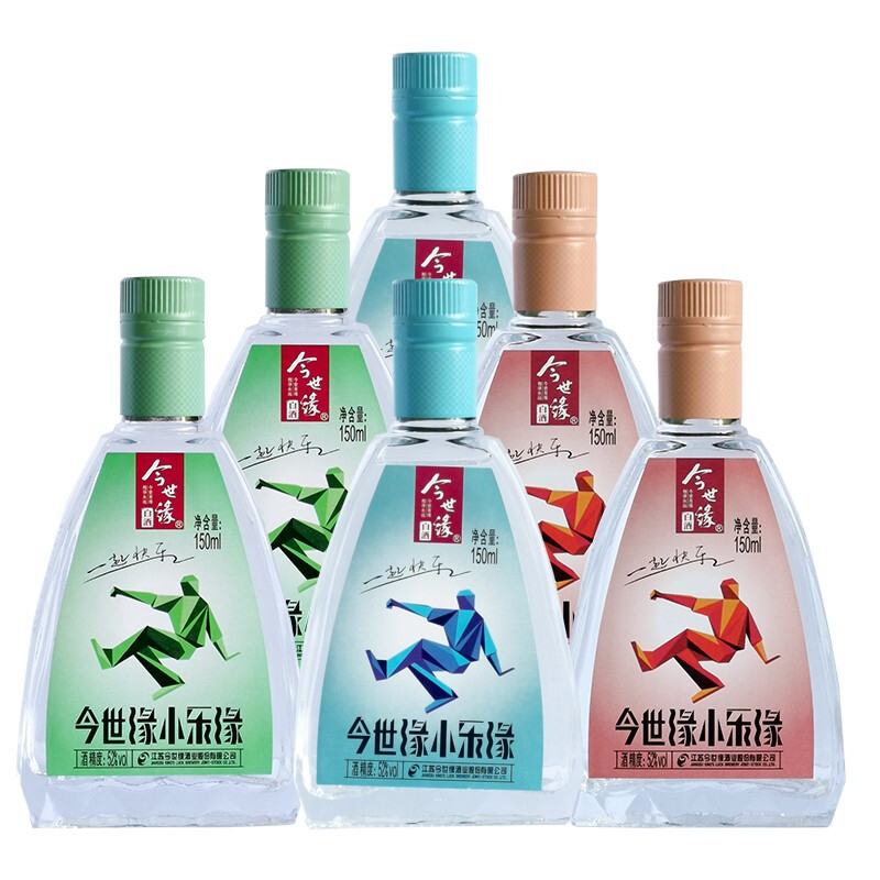 今世緣酒業(yè)小樂緣52度濃香型500ml單瓶裝