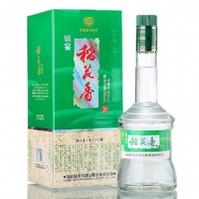 湖北稻花香酒銀宴45度濃香型500ml單瓶裝