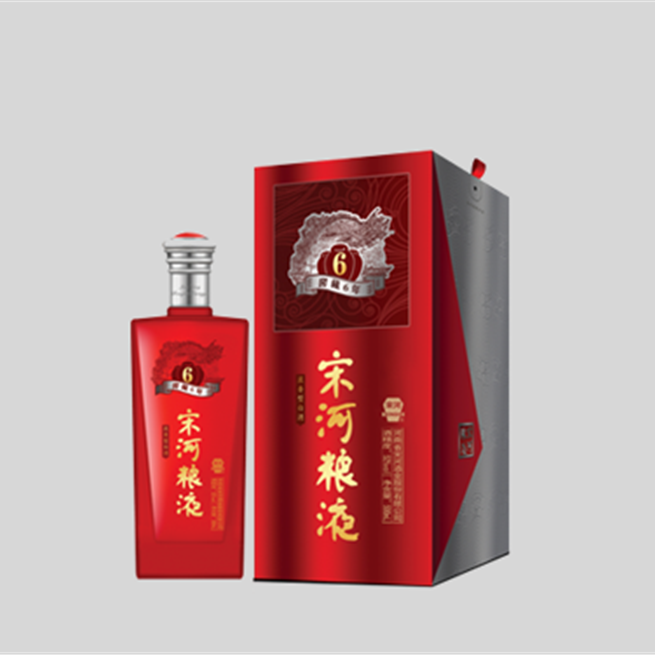 宋河糧液52度窖藏六年濃香型500ml單瓶裝