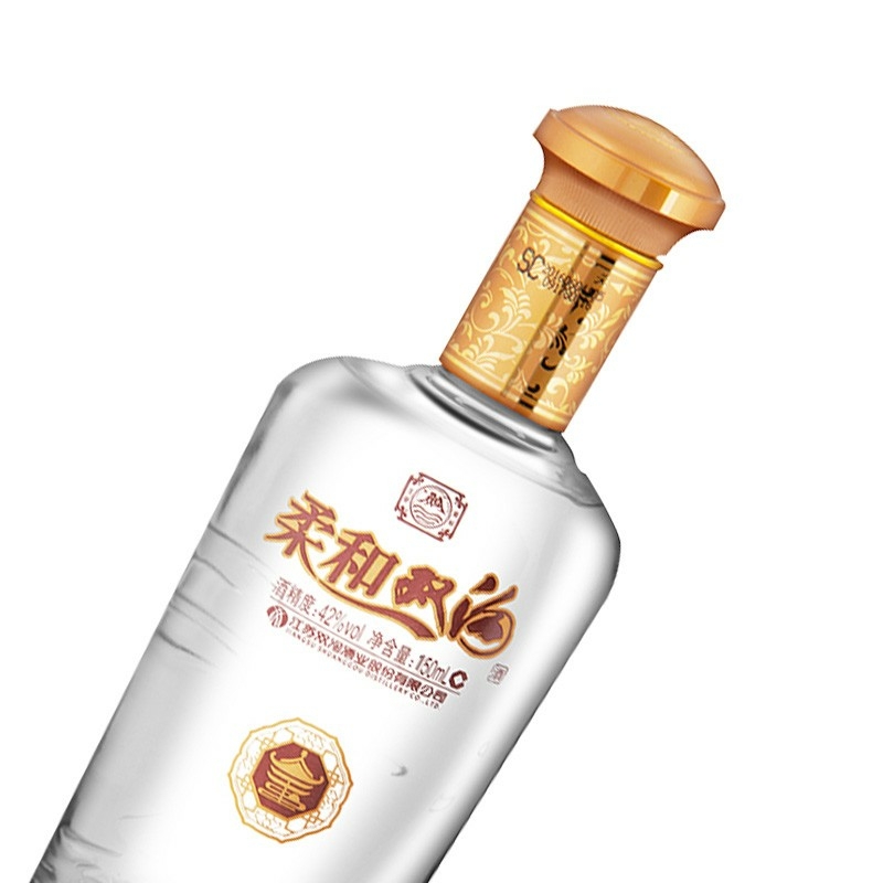 雙溝柔和雙溝金柔和42度濃香型白酒150ml