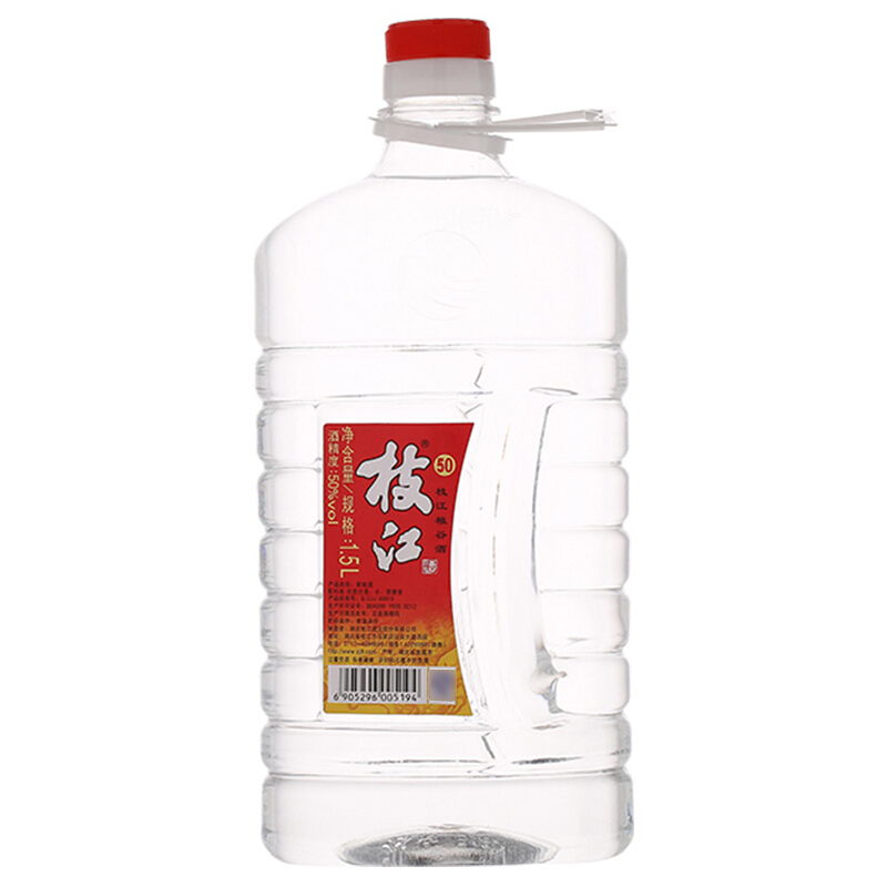 湖北枝江酒業(yè)糧谷酒50度其它香型1500ml單瓶裝