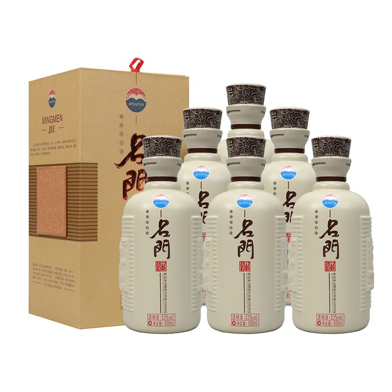 貴州茅臺(tái)集團(tuán)名門酒灰色53度醬香型白酒500ml
