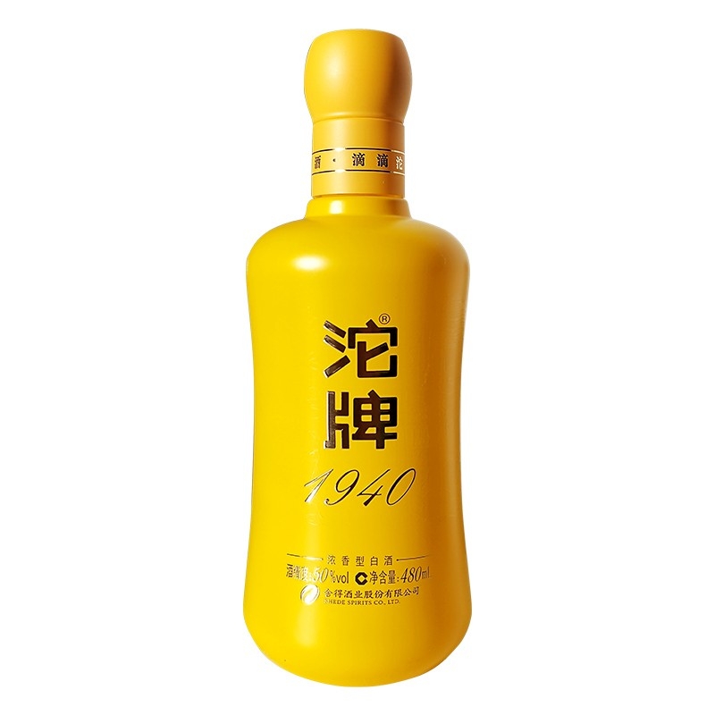 沱牌1940黃色50度濃香型白酒480ml