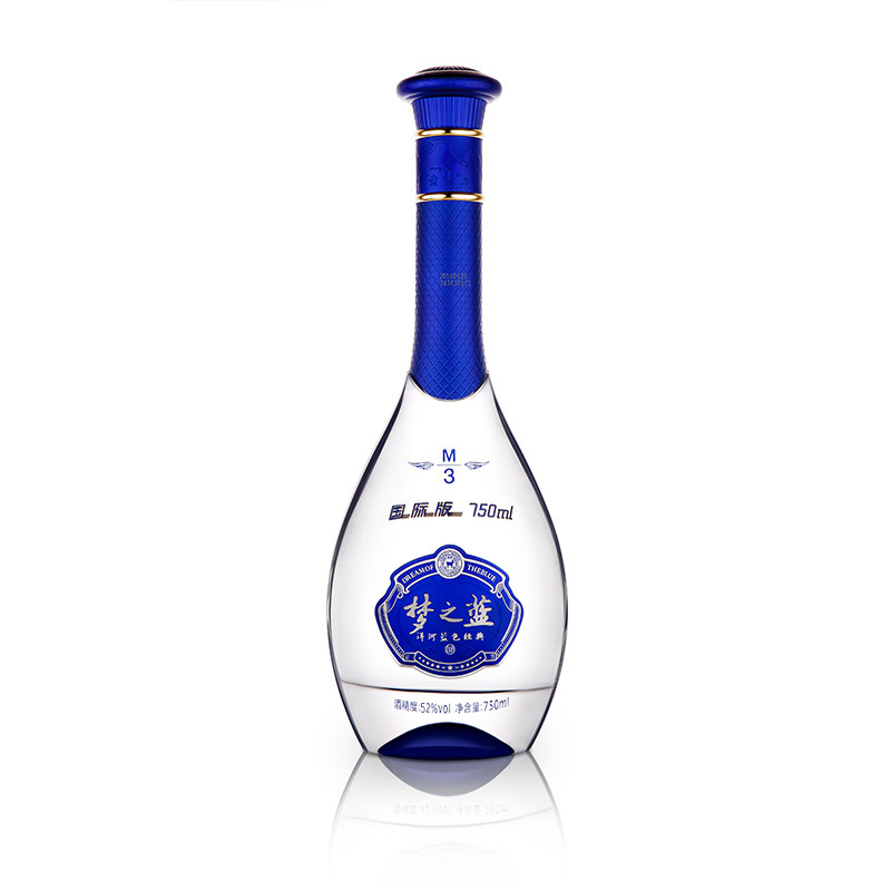 洋河夢(mèng)之藍(lán)M3國(guó)際版52度濃香型白酒750ml
