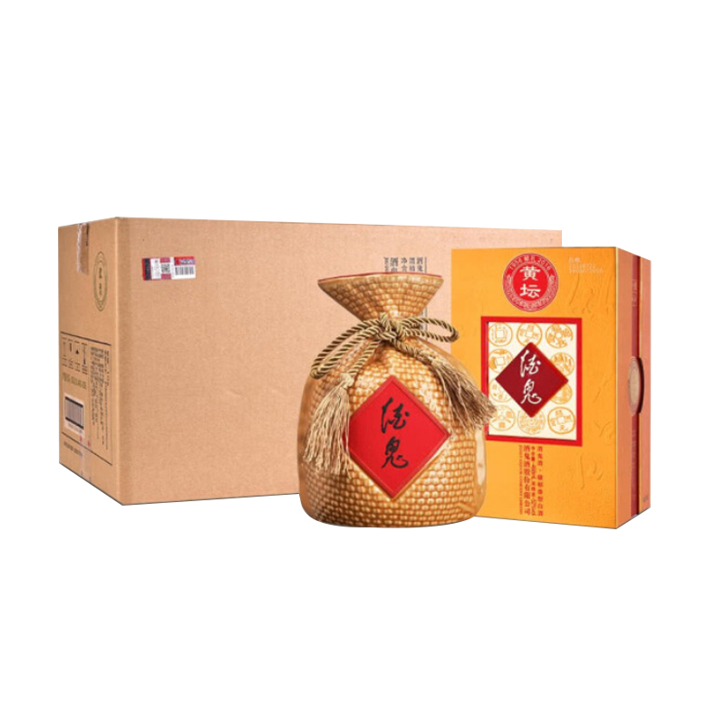 酒鬼 黃壇 52度白酒 468ml 單瓶裝