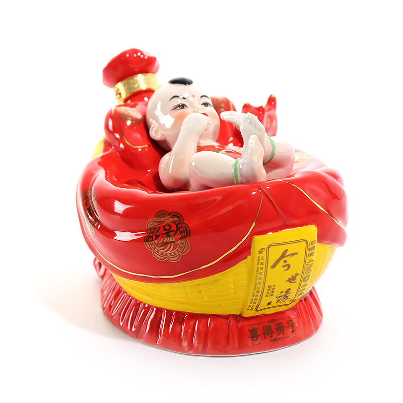 今世緣酒業(yè)喜得貴子42°度幽雅醇厚濃香型1000ml