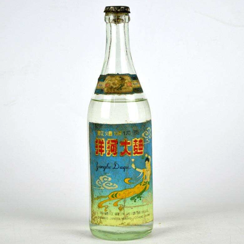 1980年洋河敦煌牌特優(yōu)52度白酒500ml