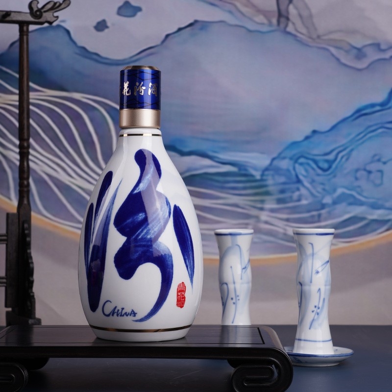 汾酒杏花村酒53度青花30 复兴版清香型白酒500ml*6价格图表-[口感评测