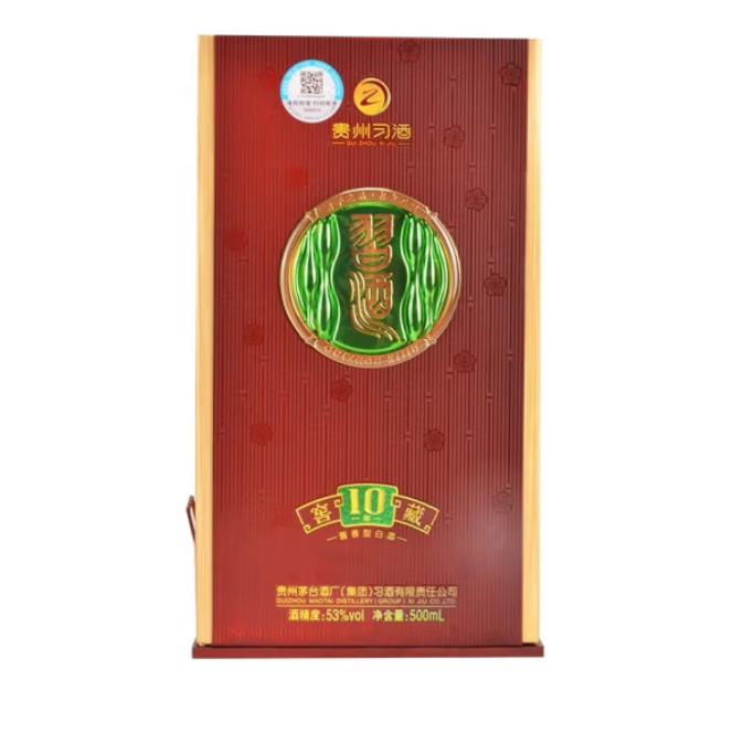 貴州習(xí)酒醬香型白酒500ml 53度 窖藏10年