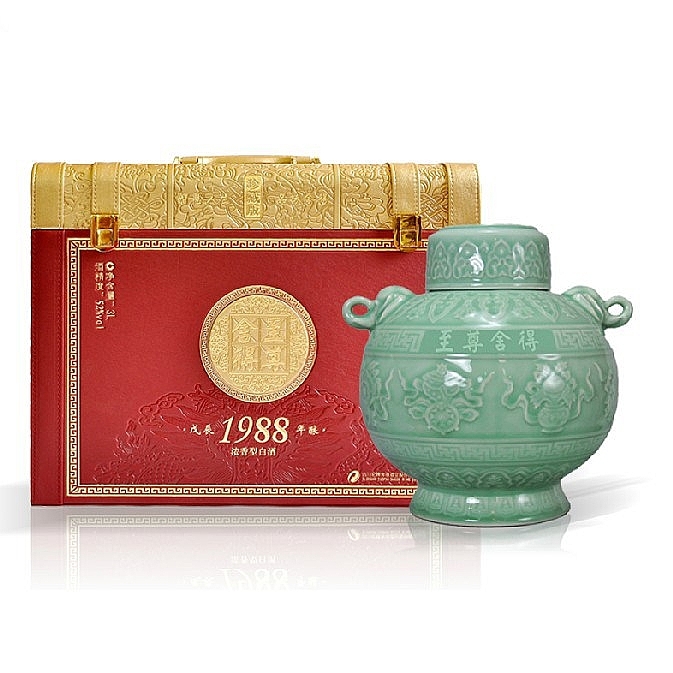 四川沱牌舍得集團(tuán)舍得至尊舍得1988口感濃香型52度白酒3000ml壇裝