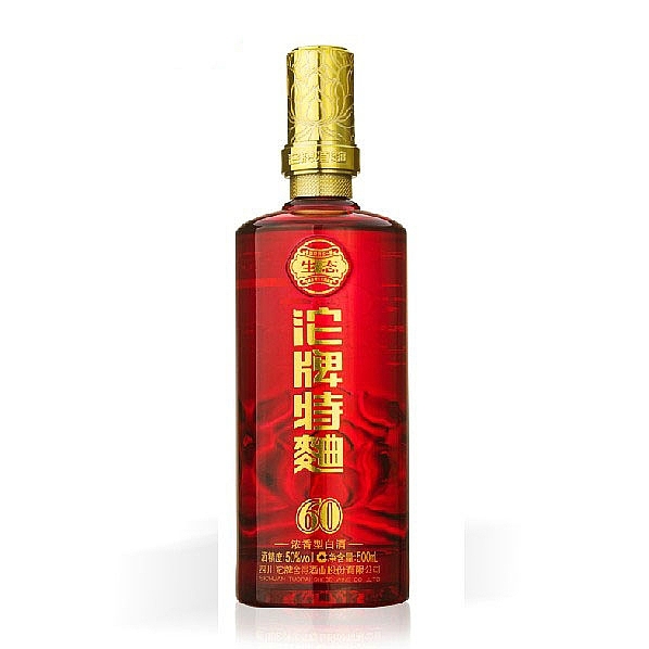 四川沱牌舍得集團(tuán)沱牌特曲60年小酒版口感濃香型50度白酒100ml單瓶裝