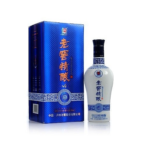 四川瀘州老窖精釀V6口感濃香型52度白酒500ml單瓶裝