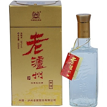 四川瀘州老窖老瀘州帝酒口感濃香型38度白酒500ml單瓶裝
