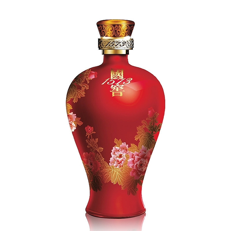 四川瀘州老窖國窖1573國花瓷口感濃香型68度白酒1800ml壇裝