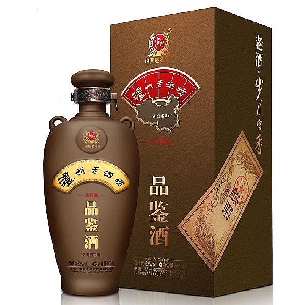 四川瀘州老窖瀘州老酒坊品鑒酒歲月版口感濃香型52度白酒500ml單瓶裝