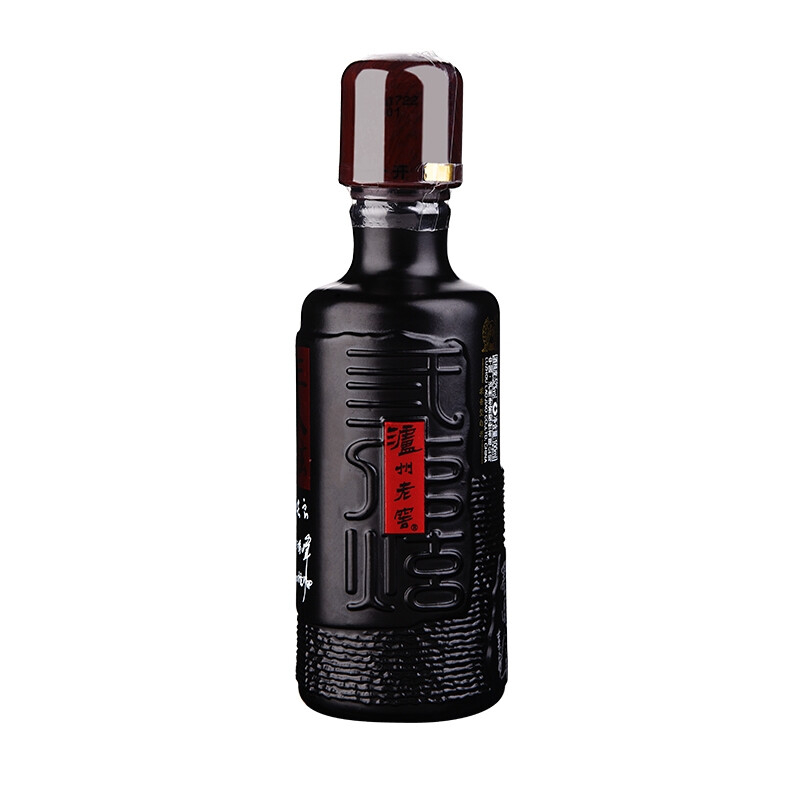 四川瀘州老窖三人炫小酒版口感濃香型52度白酒100ml單瓶裝