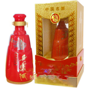 陜西西鳳酒紅西鳳特一號(hào)口感鳳香型45度白酒500ml單瓶裝