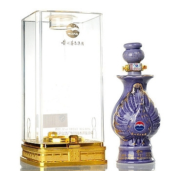 貴州茅臺集團(tuán)吉祥如意鳳凰瓶口感醬香型52度白酒500ml單瓶裝