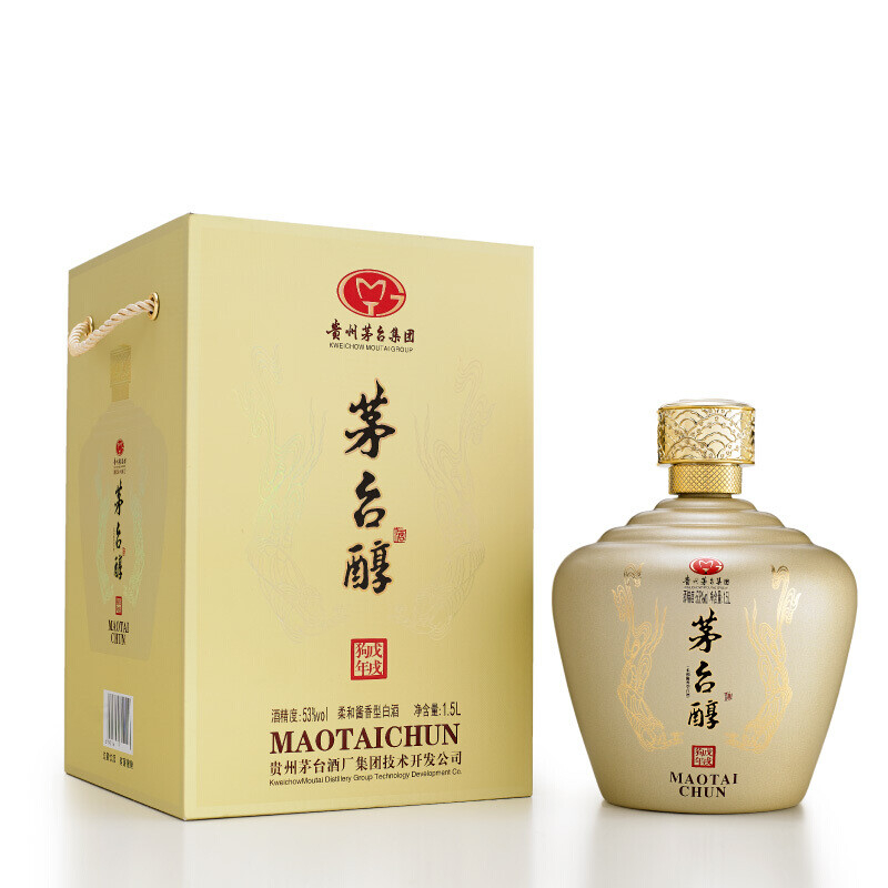 貴州茅臺(tái)集團(tuán)茅臺(tái)醇戊戌狗年生肖酒15L壇裝口感醬香型53度白酒1500ml