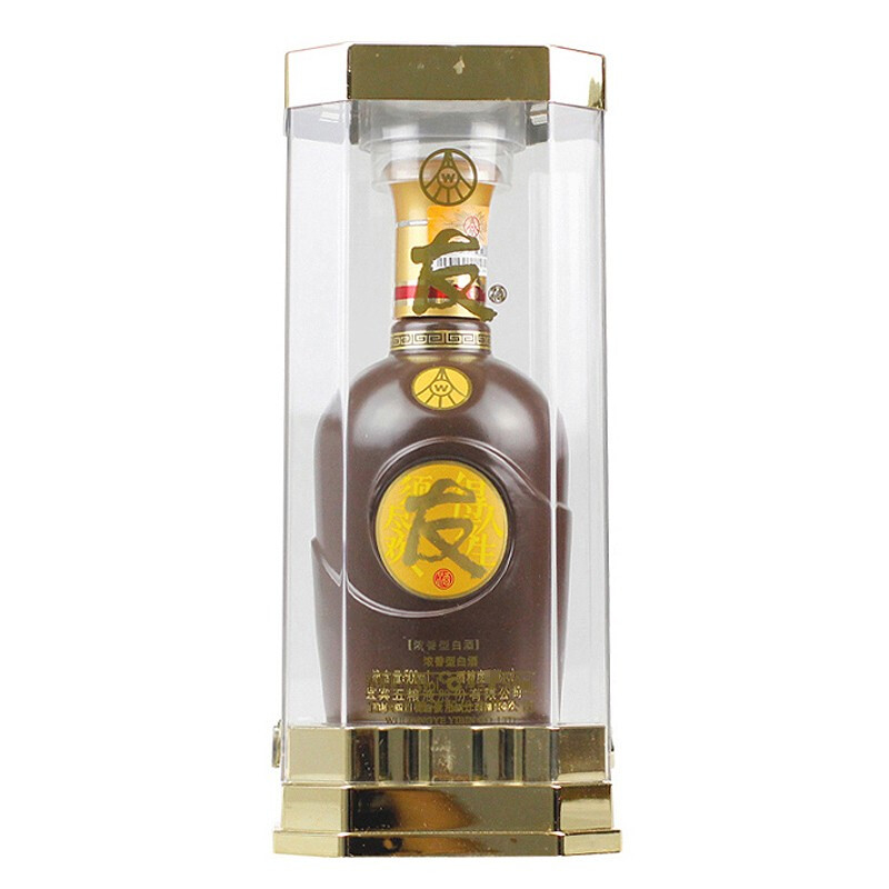 五糧液2012年友酒金裝42度濃香型白酒500ml單瓶裝