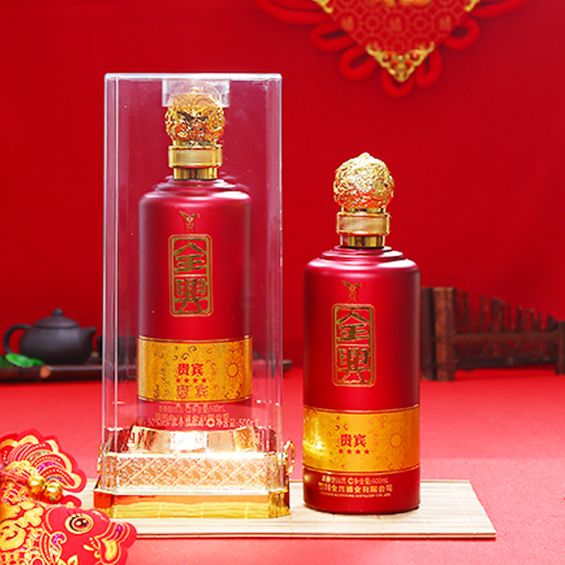 四川全興酒業(yè)貴賓4星50度濃香型500ml單瓶裝