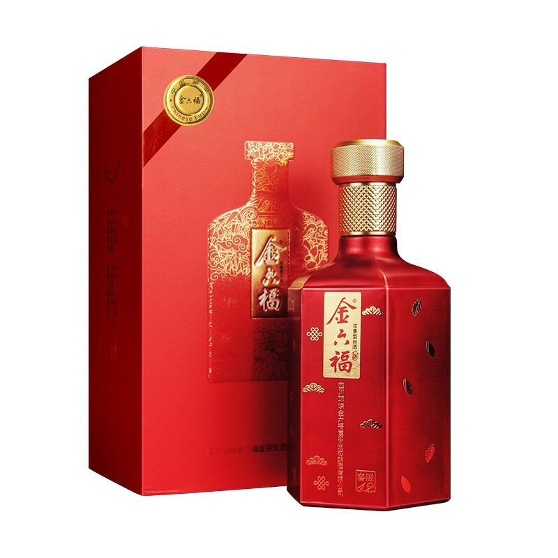 金六福酒窖陳12年50度濃香型500ml單瓶裝